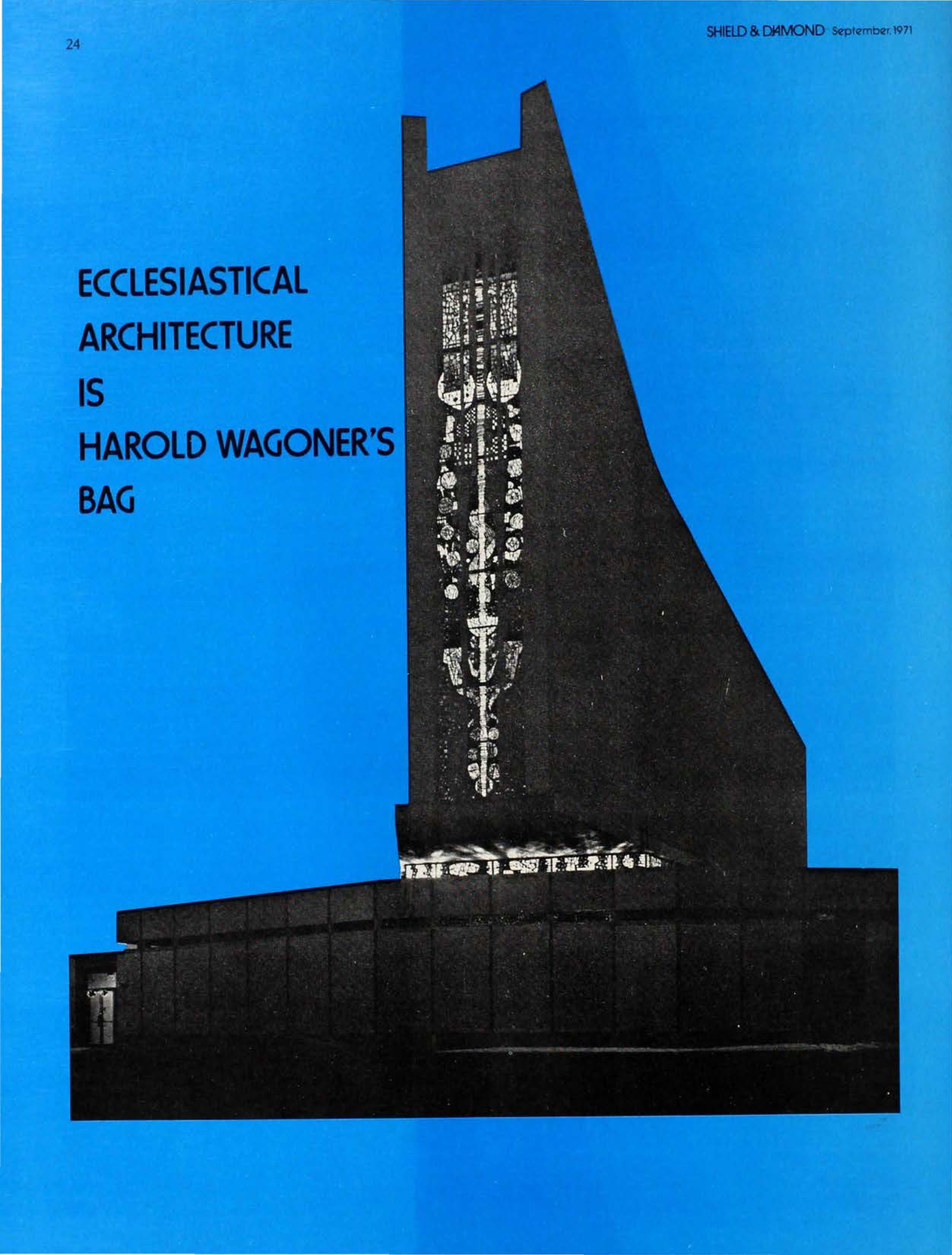 Ecclesiastical Architecture Is Harold Wagoner Bag